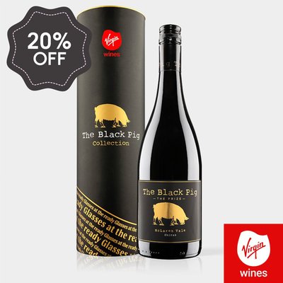 Virgin Wines - Black Pig The Prize Shiraz in Tube