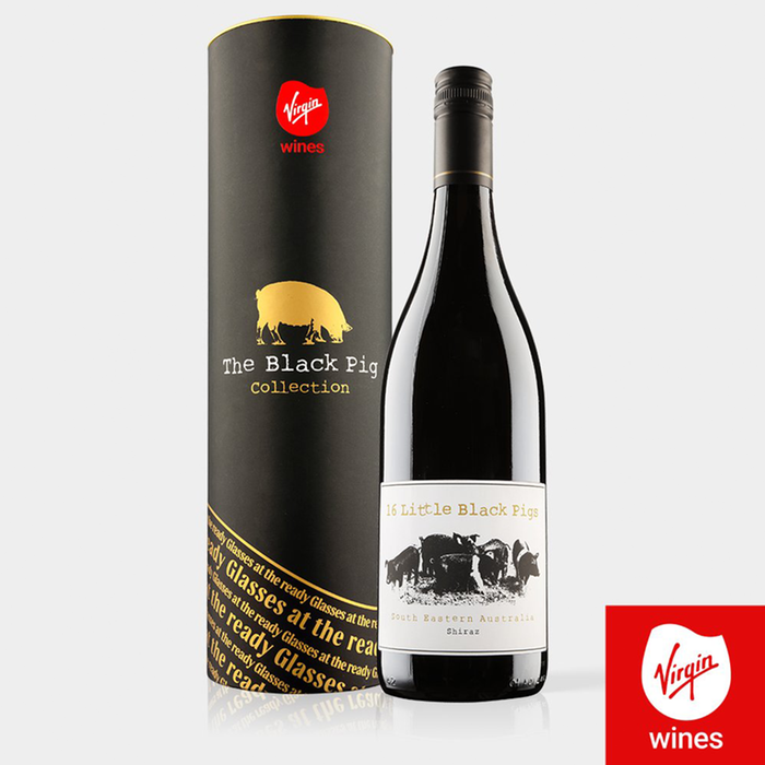 Virgin Wines - 16 Little Black Pigs Shiraz in Tube