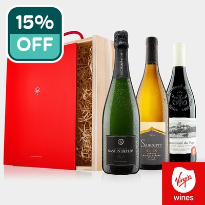 Virgin Wines - Fine Wine Trio with Champagne