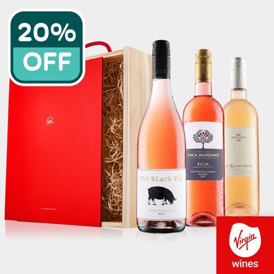 Virgin Wines Rosé Lovers Trio 3x75cl