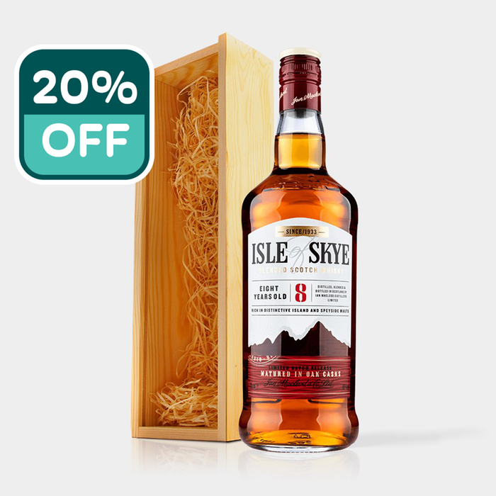 Isle of Skye Whisky in Wooden Gift Box