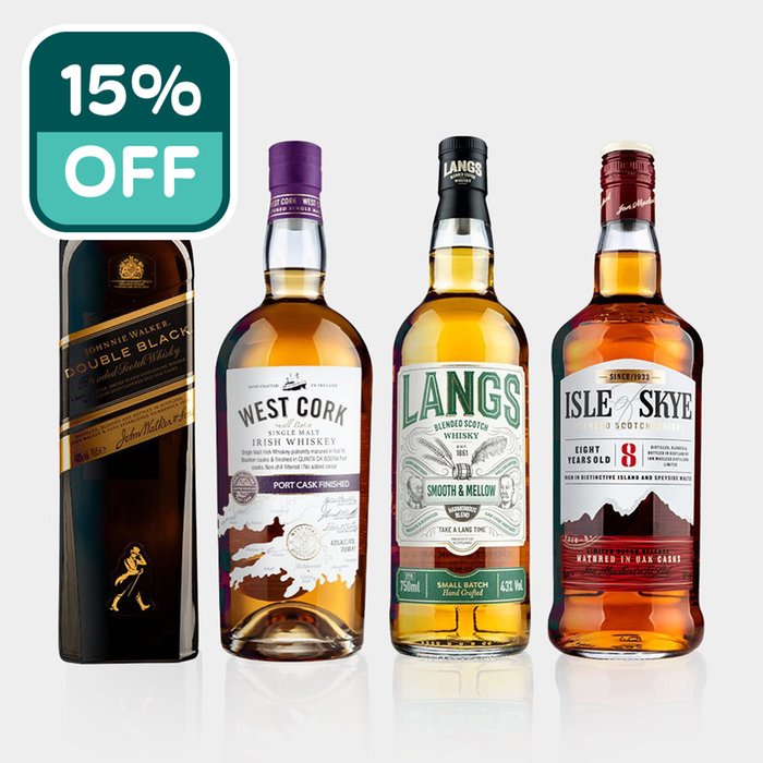Virgin Wines - Whisky Selection 4 Bottles