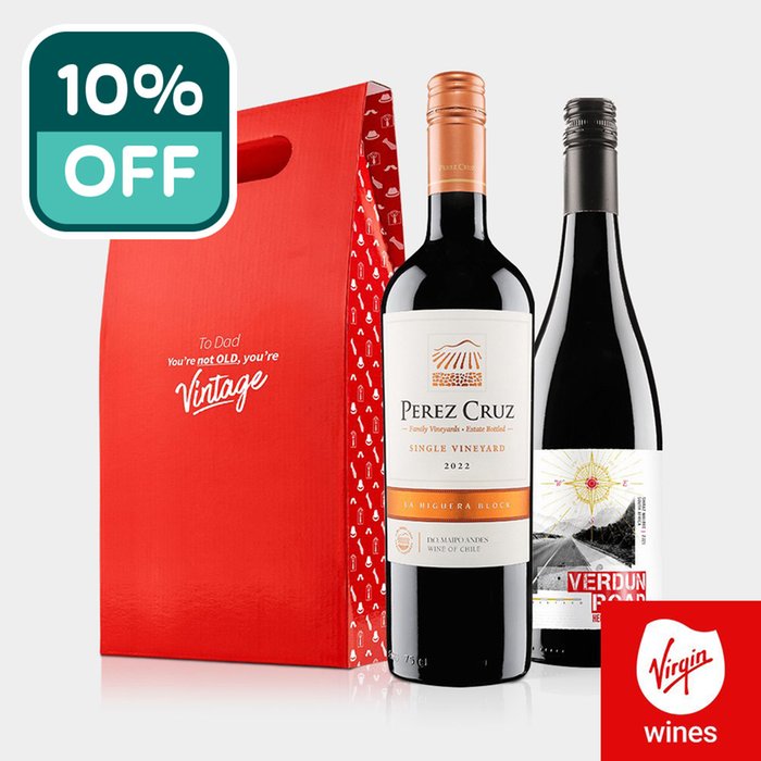 To Dad You're Not Old You're Vintage - Favourites Red Wine Duo