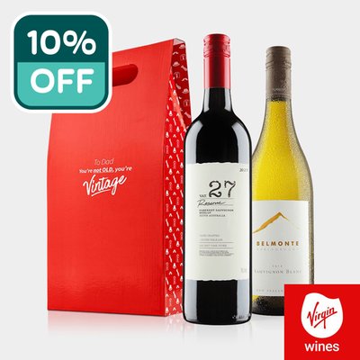 To Dad You're Not Old You're Vintage - Favourites Wine Mixed Duo