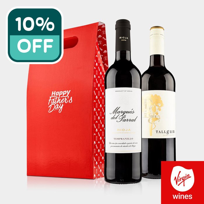 Virgin Wines Happy Fathers Day Red Wine Duo