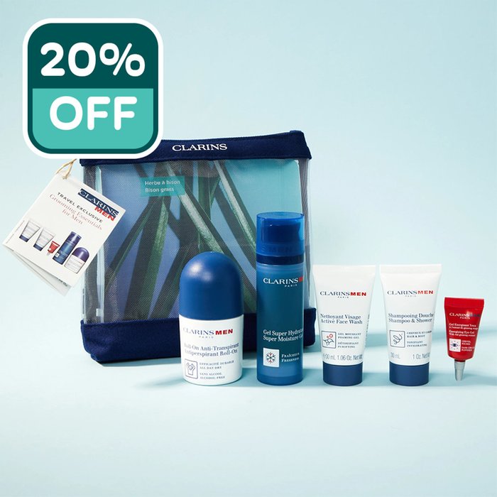 Clarins Mens Essential Grooming Kit