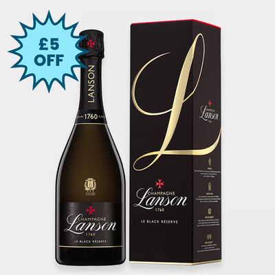 Lanson Le Black Reserve 75cl in Gift Box