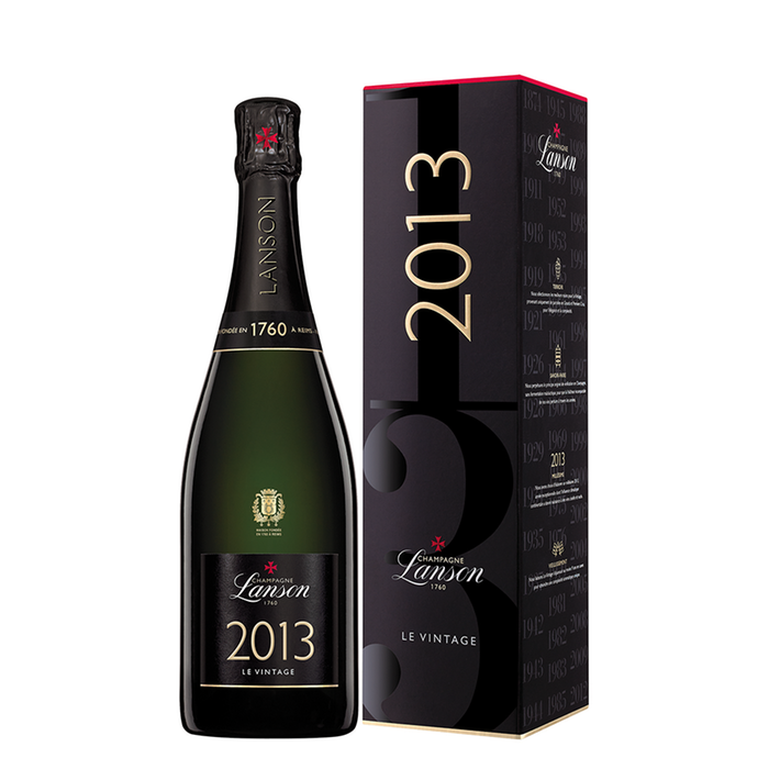Lanson Le Vintage 2013 75cl in Gift Box
