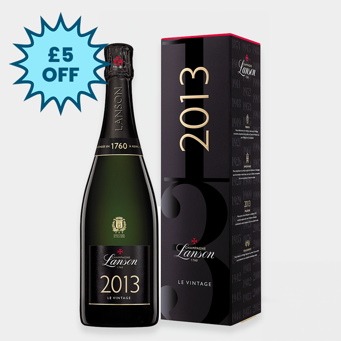 Lanson Le Vintage 2013 75cl in Gift Box