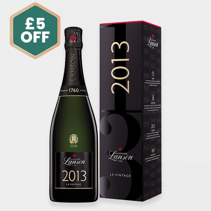 Lanson Le Vintage 2013 75cl in Gift Box