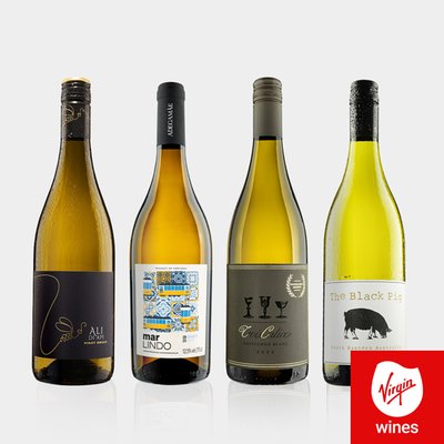 Virgin Wines 4 Bottle Bright Whites Case 75cl
