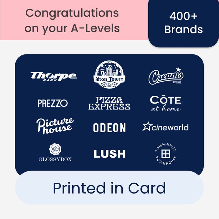 £75 A-Level Results Gift Voucher