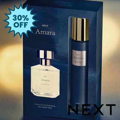 NEXT Amara 100ml Perfume and 145ml Body Mist Gift Set