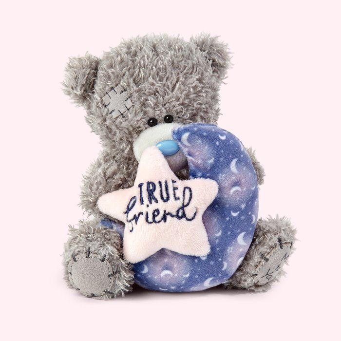 Me to You Tatty Teddy 13cm 'True Friend' Moon and Stars Bear - Official Collection