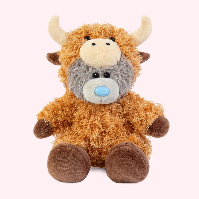 Tatty Teddy 13cm Highland Cow Bear