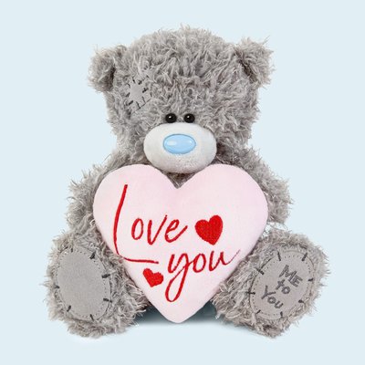 Tatty Teddy Love You Heart Bear