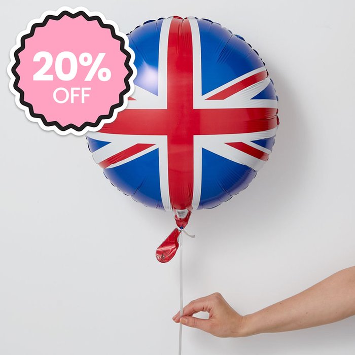 Union Jack Flag Balloon