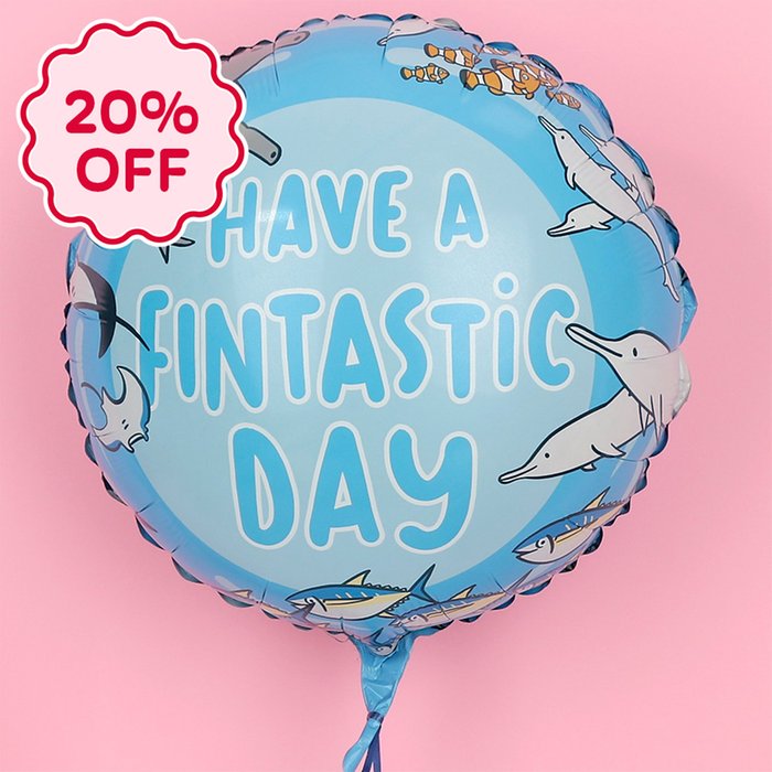 Have a Fintastic Day Balloon