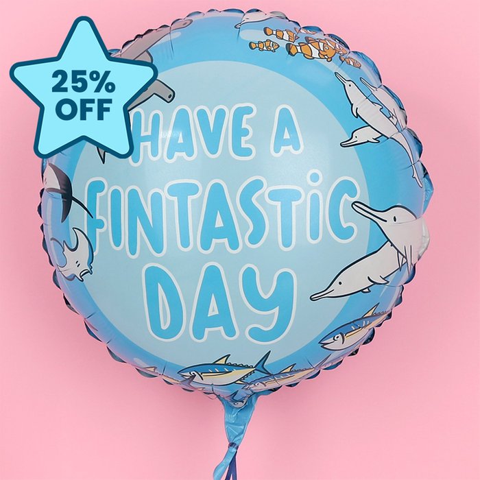 Have a Fintastic Day Balloon