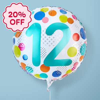 Happy 12th Birthday Balloon