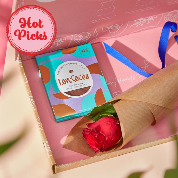 The Single Red Rose Gift Set
