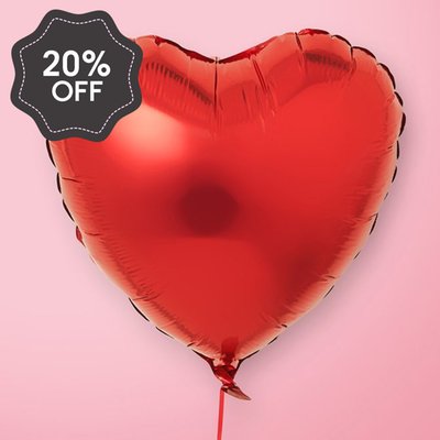 Red Heart Balloon