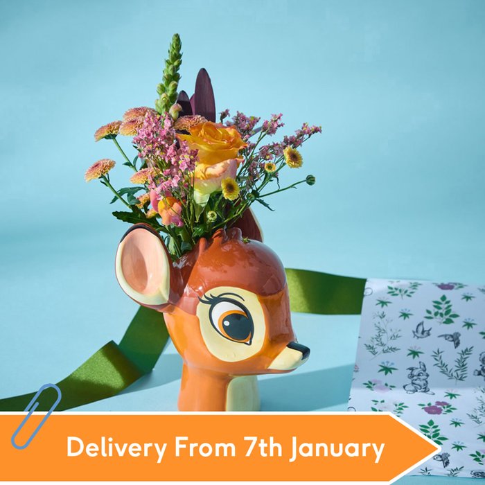 Disney's Bambi Mini Bouquet with Bambi Vase 