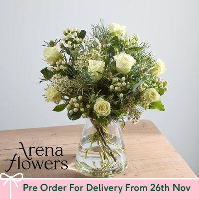 White Christmas by Arena Flowers