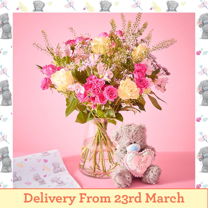 Tatty Teddy Wonderful Mum Bouquet & Plush