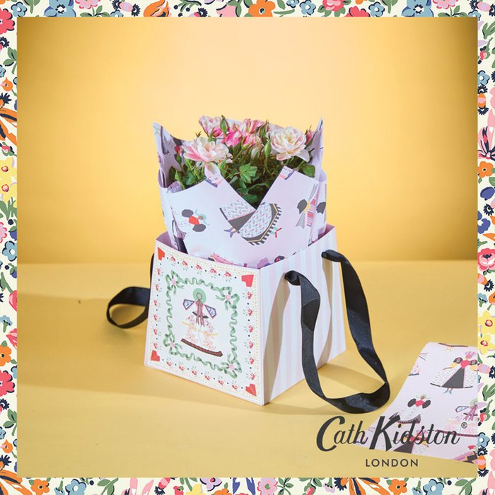 Cath Kidston Womens Day Bicolor Rose in Gift Bag