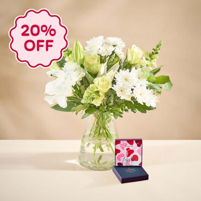The Anniversary Bouquet & Posh Totty Lobster Necklace Gift Set