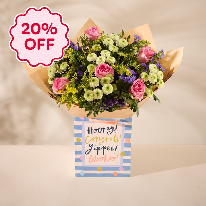 The Bronte in Hooray, Congrats, Yippee, Woohoo gift bag