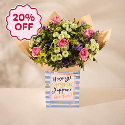 The Bronte in Hooray, Congrats, Yippee, Woohoo gift bag
