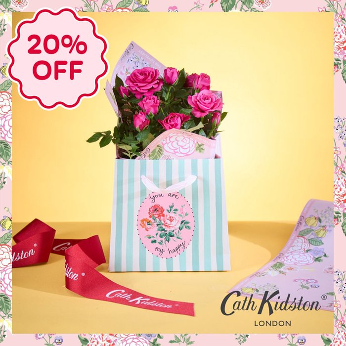 Cath Kidston You Are My Happy Cerise Rose Gift Set