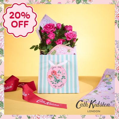 Cath Kidston You Are My Happy Cerise Rose Gift Set