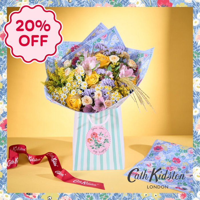 Cath Kidston Birthday Blooms Gift Bag