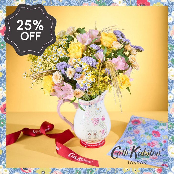 Cath Kidston Birthday Blooms & Floral Jug gift Set