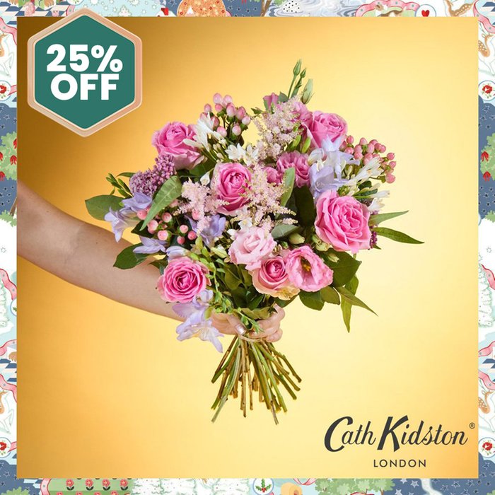 Cath Kidston Pink Rose Bouquet