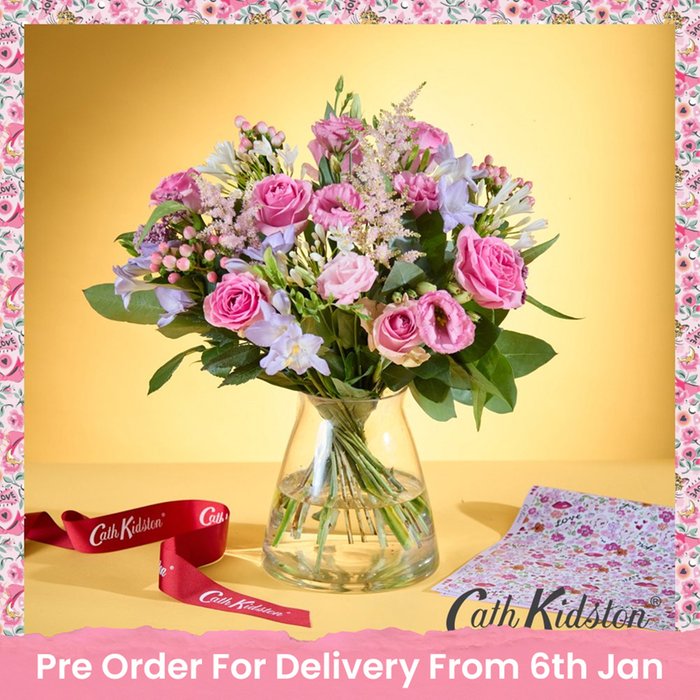 Cath Kidston Pink Rose Bouquet