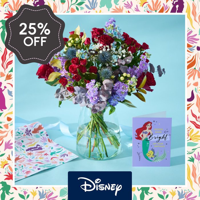 Disney’s Princess Ariel Bouquet