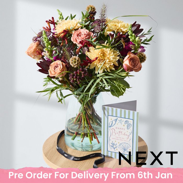 NEXT Rose & Safari Sunset Bouquet