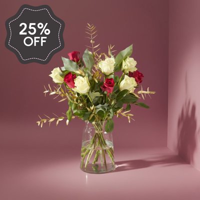 Christmas Mixed Roses