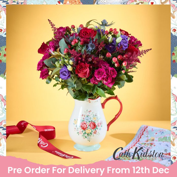 Cath Kidston Berry & Bright Vase Gift Set