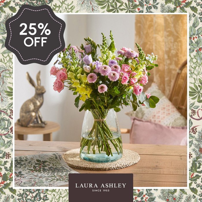 Laura Ashley Sweet Alyssum Bouquet