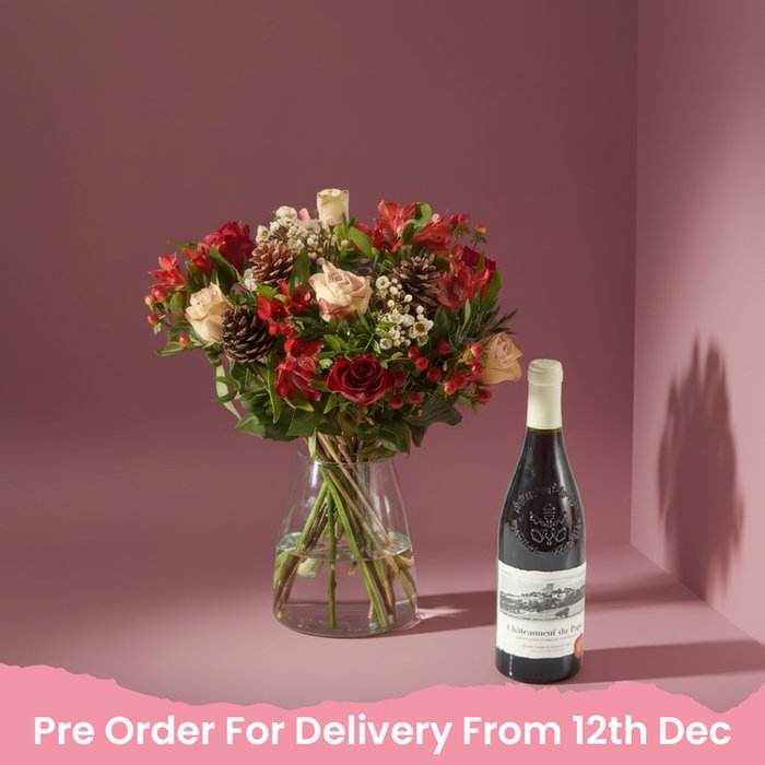 Winter Wishes & Chateauneuf Du Pape Gift Set