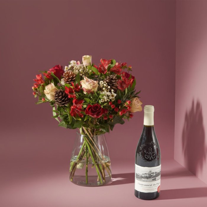 Winter Wishes & Chateauneuf Du Pape Gift Set