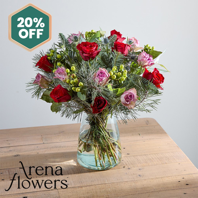 Arena Flowers Festive Spirit Bouquet