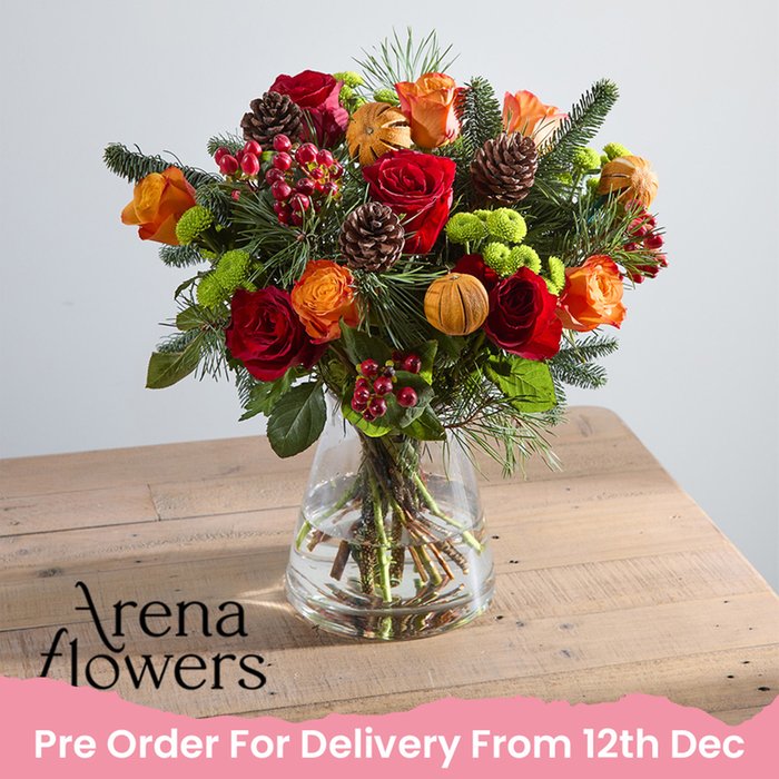 Arena Flowers Christmas Wish Bouquet