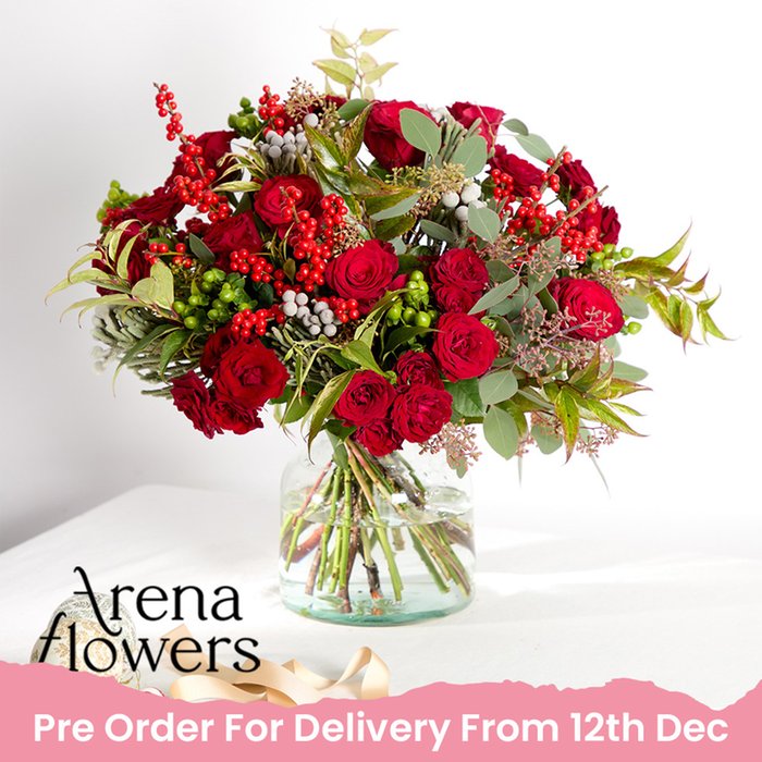 Arena Flowers Step Into Christmas Bouquet