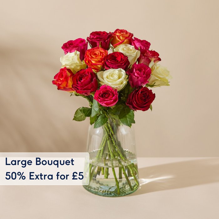 The Mixed Roses Bouquet